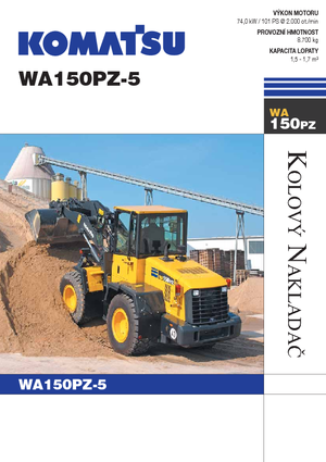 Wielladers Komatsu WA150PZ-5