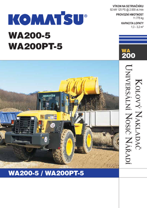 Wielladers Komatsu WA200PT-5