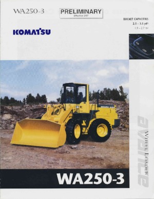 Wielladers Komatsu WA 180-3