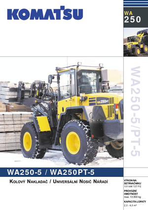 Wielladers Komatsu WA250-5