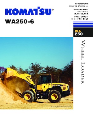 Wielladers Komatsu WA 250-6
