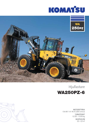 Wielladers Komatsu WA250PZ-6