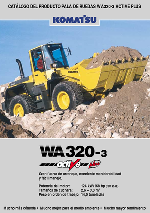 Wielladers Komatsu WA320-3 active Plus