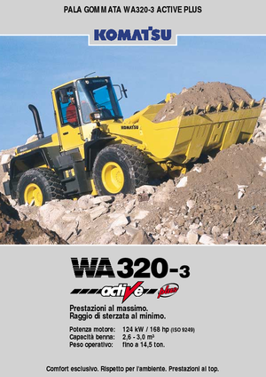 Wielladers Komatsu WA320-3 active Plus