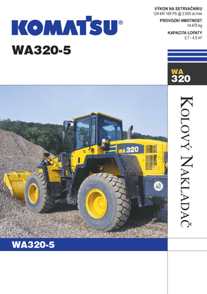 Wielladers Komatsu WA320-5