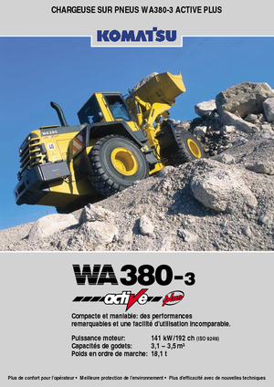 Wielladers Komatsu WA380-3 active Plus