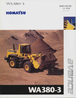 Wielladers Komatsu WA 380-3