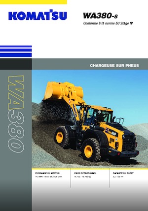 Wielladers Komatsu WA380-8E0