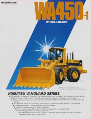 Wielladers Komatsu WA 450-1