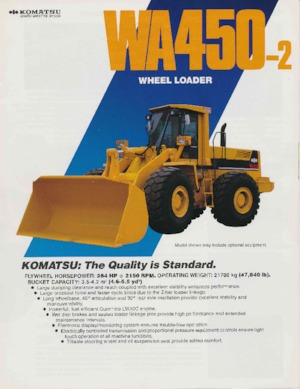 Wielladers Komatsu WA 450-2