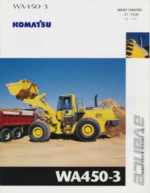 Wielladers Komatsu WA 450-3