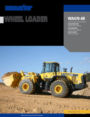 Wielladers Komatsu WA 470-6R