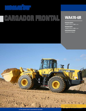 Wielladers Komatsu WA 470-6R