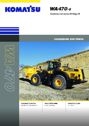 Wielladers Komatsu WA470-8E0