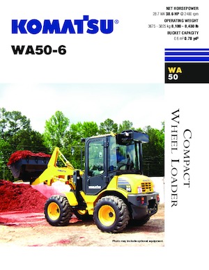 Wielladers Komatsu WA 50-6