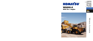 Wielladers Komatsu WA600-6
