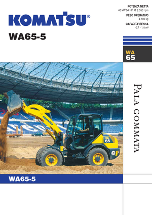 Wielladers Komatsu WA65-5