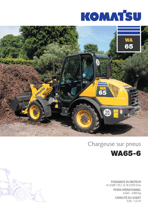 Wielladers Komatsu WA65-6