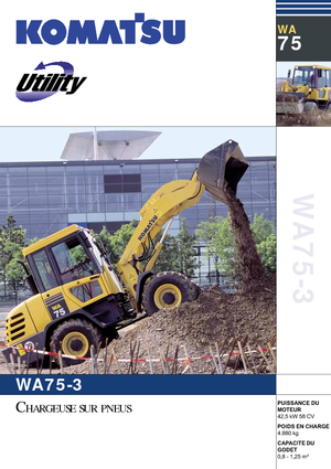 Wielladers Komatsu WA75-3 Fleet