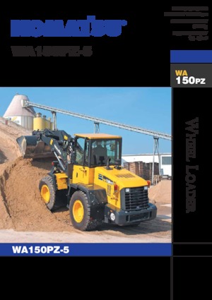 Wielladers Komatsu WA150PZ-5