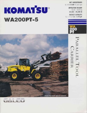 Wielladers Komatsu WA200PT-5