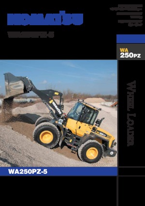 Wielladers Komatsu WA250PZ-5