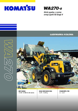 Wielladers Komatsu WA270-8E0