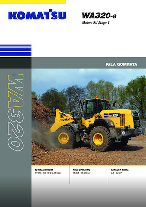 Wielladers Komatsu WA320-8E0