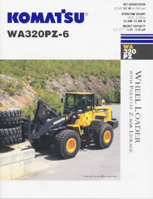 Wielladers Komatsu WA 350-1