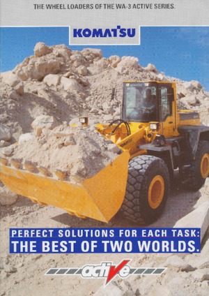 Wielladers Komatsu WA420