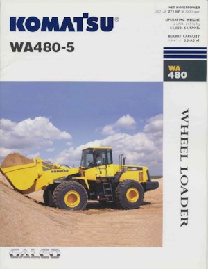 Wielladers Komatsu WA470-7