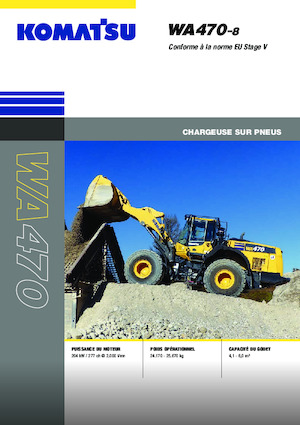 Wielladers Komatsu WA470-8E0