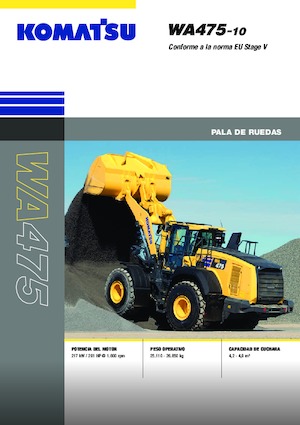 Wielladers Komatsu WA475-10E0