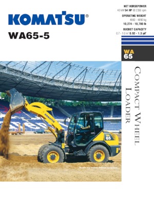 Wielladers Komatsu WA65-5