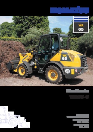 Wielladers Komatsu WA65-6