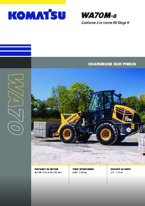 Wielladers Komatsu WA70M-8E0