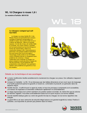 Wielladers Wacker Neuson WL 18
