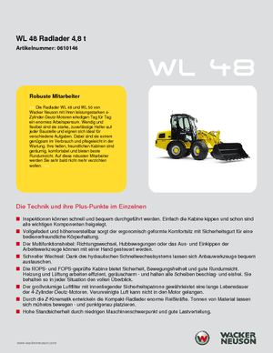 Wielladers Wacker Neuson WL 48