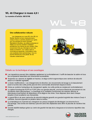 Wielladers Wacker Neuson WL 48