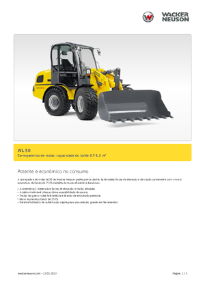 Wielladers Wacker Neuson WL 50