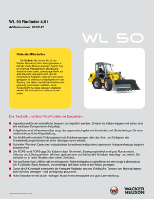 Wielladers Wacker Neuson WL 50