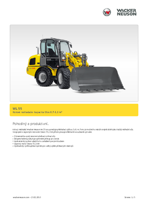 Wielladers Wacker Neuson WL 55