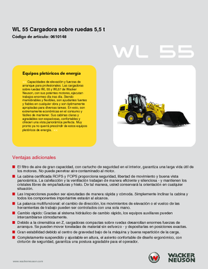 Wielladers Wacker Neuson WL 55