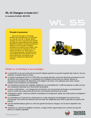 Wielladers Wacker Neuson WL 55