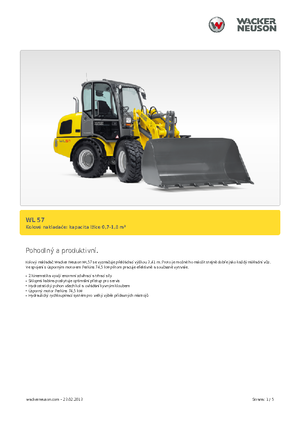 Wielladers Wacker Neuson WL 57