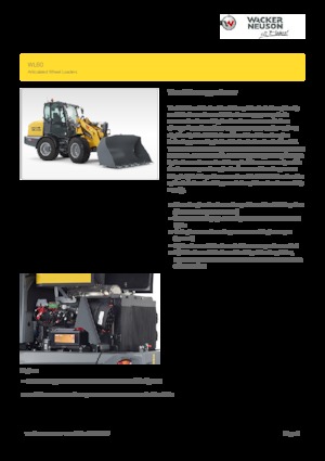 Wielladers Wacker Neuson WL60