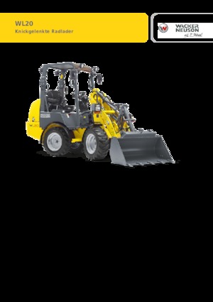 Wielladers Wacker Neuson WL20