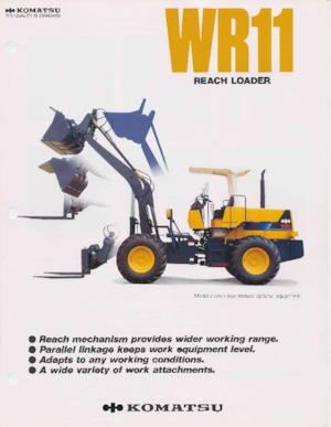 Wielladers Komatsu WR 11