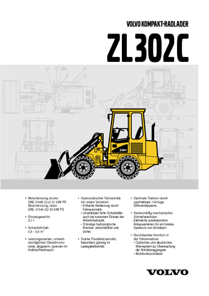 Wielladers Volvo ZL 302 C Pro