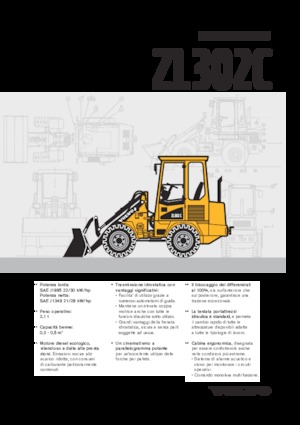 Wielladers Volvo ZL 302